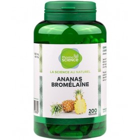 PHARMASCIENCE Ananas & Bromélaïne Digestion - 200 gélules