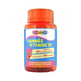 Pediakid Gommes Vitamine D3 60 Gommes