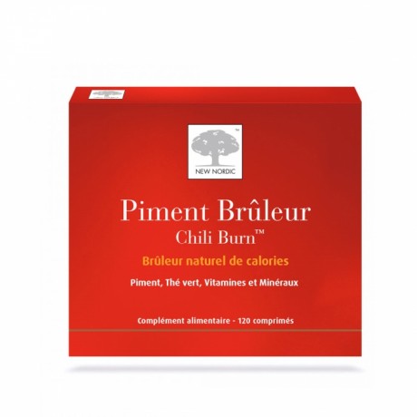 NEW NORDIC PIMENT BRULEUR CHILI BURN 120 COMPRIMES