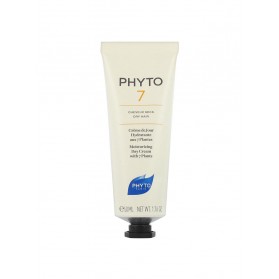 Phyto 7 Crème de Jour Hydratante Aux 7 Plantes Cheveux Secs 50 ml