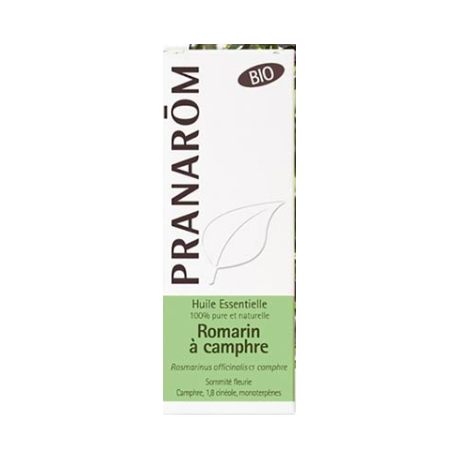 PRANAROM HUILE ESSENTIELLE BIO ROMARIN A CAMPHRE 10ml