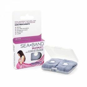 SEA BAND MAMA BRACELET D'ACUPRESSION ANTI-NAUSEES GROSSESSE - GRIS