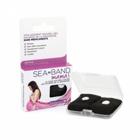SEA BAND MAMA BRACELET D'ACUPRESSION ANTI-NAUSEES GROSSESSE - NOIR