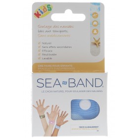 Bracelet acupression Kids blue Sea Band - 1 paire de bracelets