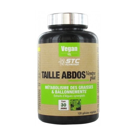 STC NUTRITION TAILLE ABDOS VENTRE PLAT 120 GÉLULES
