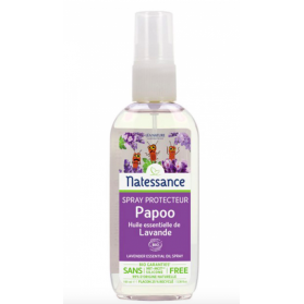 NATESSANCE KIDS PAPOO SPRAY PROTECTEUR LAVANDE BIO 100ML