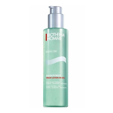 BIOTHERM HOMME Aquapower Lotion Fraîcheur Oligo-Thermale 200ml