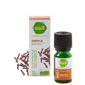 PHARMASCIENCE Huile Essentielle GIROFLE BIO 5ml