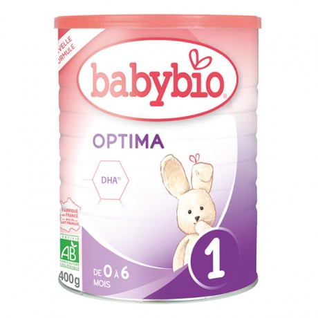 BABYBIO Optima 1 de 0 à 6 mois 400g