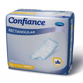 HARTMANN CONFIANCE RECTANGULAR 5 GOUTTES 15X60CM 28 PROTECTIONS