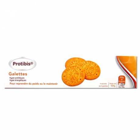 PROTIBIS GALETTES HYPERPROTEINEES X16 - NATURE