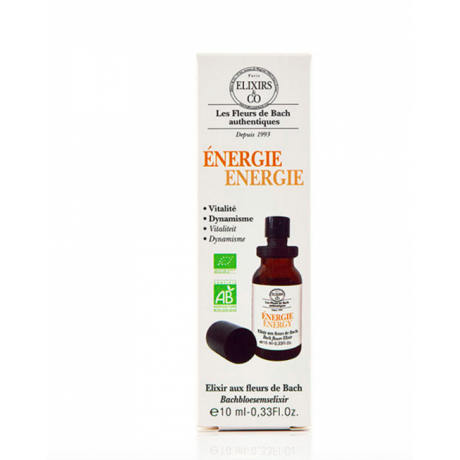 ELIXIRS & CO SPRAY BUCCAL ENERGIE FLEURS DE BACH BIO 10ML