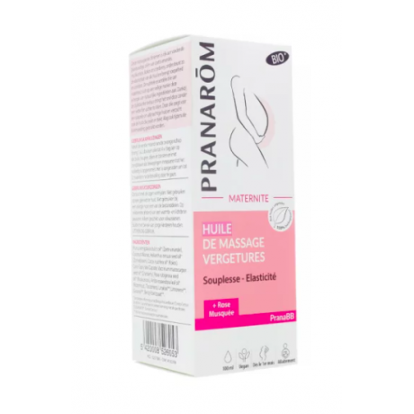 Pranarom Maternité Huile de massage Vergetures Bio 100 ml