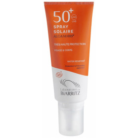 LABORATOIRES DE BIARRITZ ALGA MARIS SPRAY SOLAIRE VISAGE ET CORPS SPF 50+ BIO 100 ML