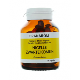 Pranarom Huile végétale Nigelle 60 capsules