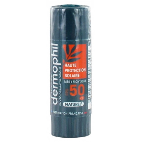 Dermophil Indien Solaire Stick Lèvres FPS 50+ 4 g