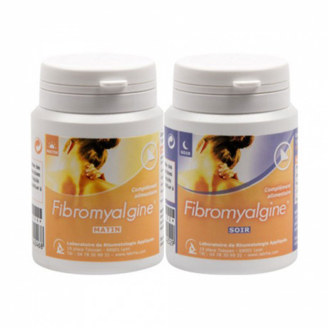 Fibromyalgine Duo Matin et soir lot de 2x60 gélules