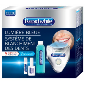 RapidWhite Lumière Bleue Système de Blanchiment des Dents
