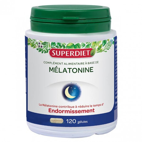 Superdiet Mélatonine 120 gélules