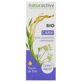 Naturactive Huile Essentielle Carvi (Carum carvi L.) Bio 5 ml