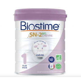 Biostime Lait Chèvre BIO 1er Age 800 Grammes