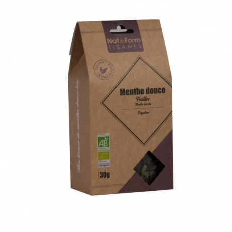 Nat & Form Les Tisanes Bio Menthe Douce 30g