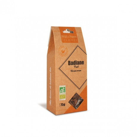 Nat & Form Tisane Badiane Bio 75g