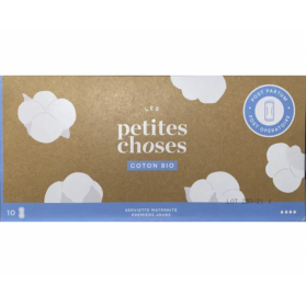 Les Petites Choses Serviette Hygiène Maternité en coton Bio x10 serviettes maternité