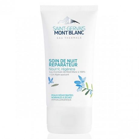 Saint Gervais Mont Blanc Hydratation Visage Soin de Nuit Réparateur 40ml