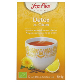 Yogi Tea Detox au Citron Bio 17 Sachets