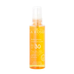 La Ros&eacute;e Huile Solaire &agrave; l'huile d'abricot Bio SPF30 150ml