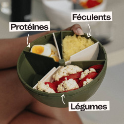 Maju Bol couleur crème et Kaki