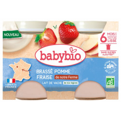 Babybio Brassé Pomme Fraise...